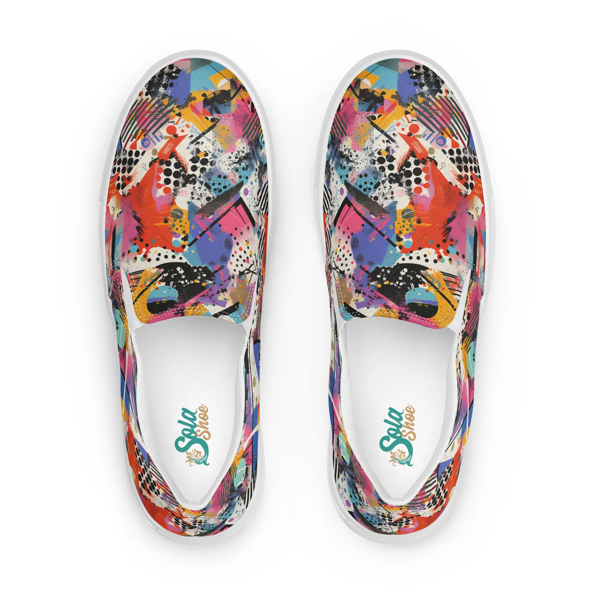 Graffiti Men’s slip-on shoes