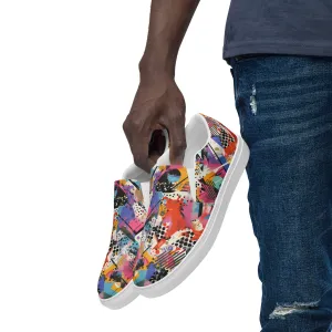 Graffiti Men’s slip-on shoes