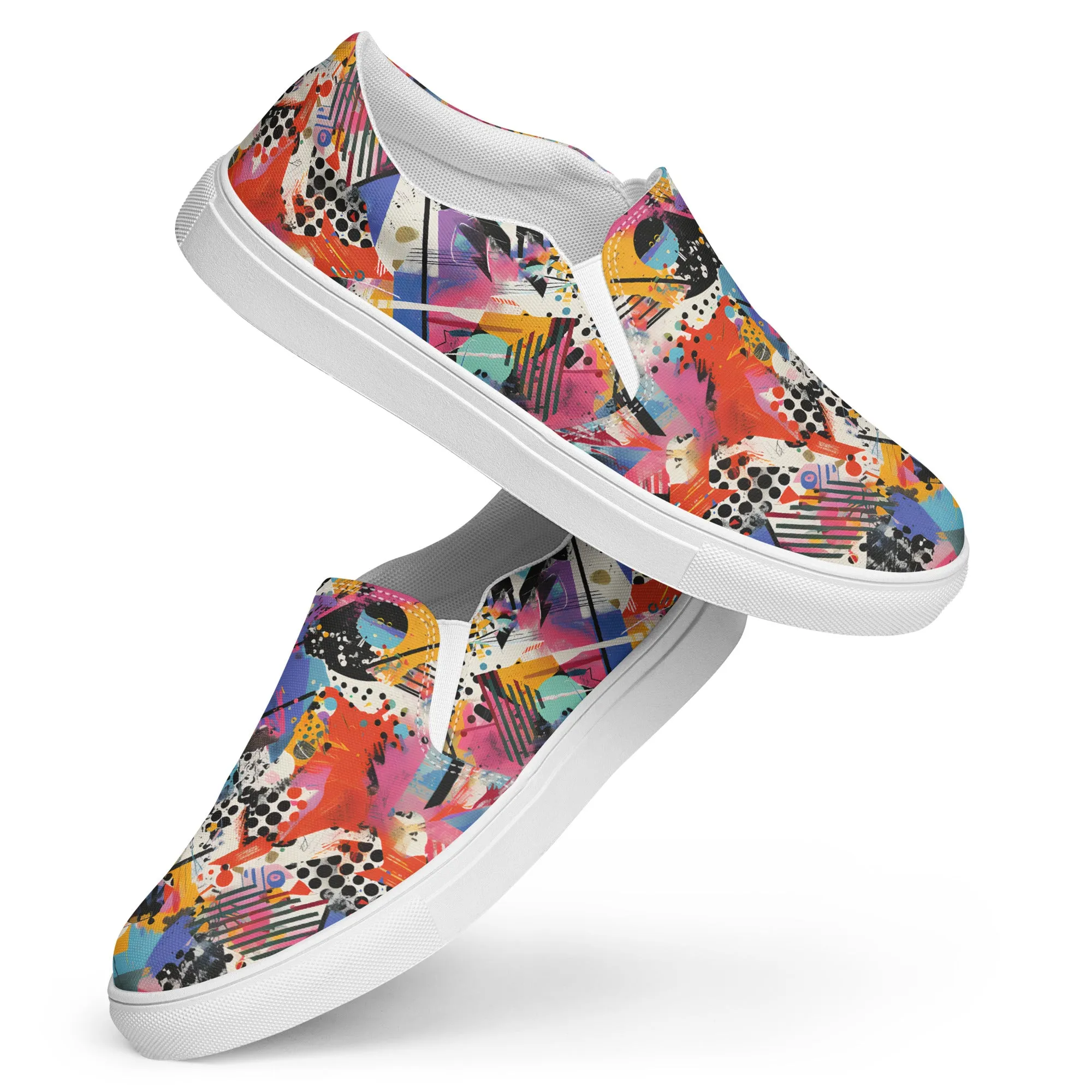 Graffiti Men’s slip-on shoes