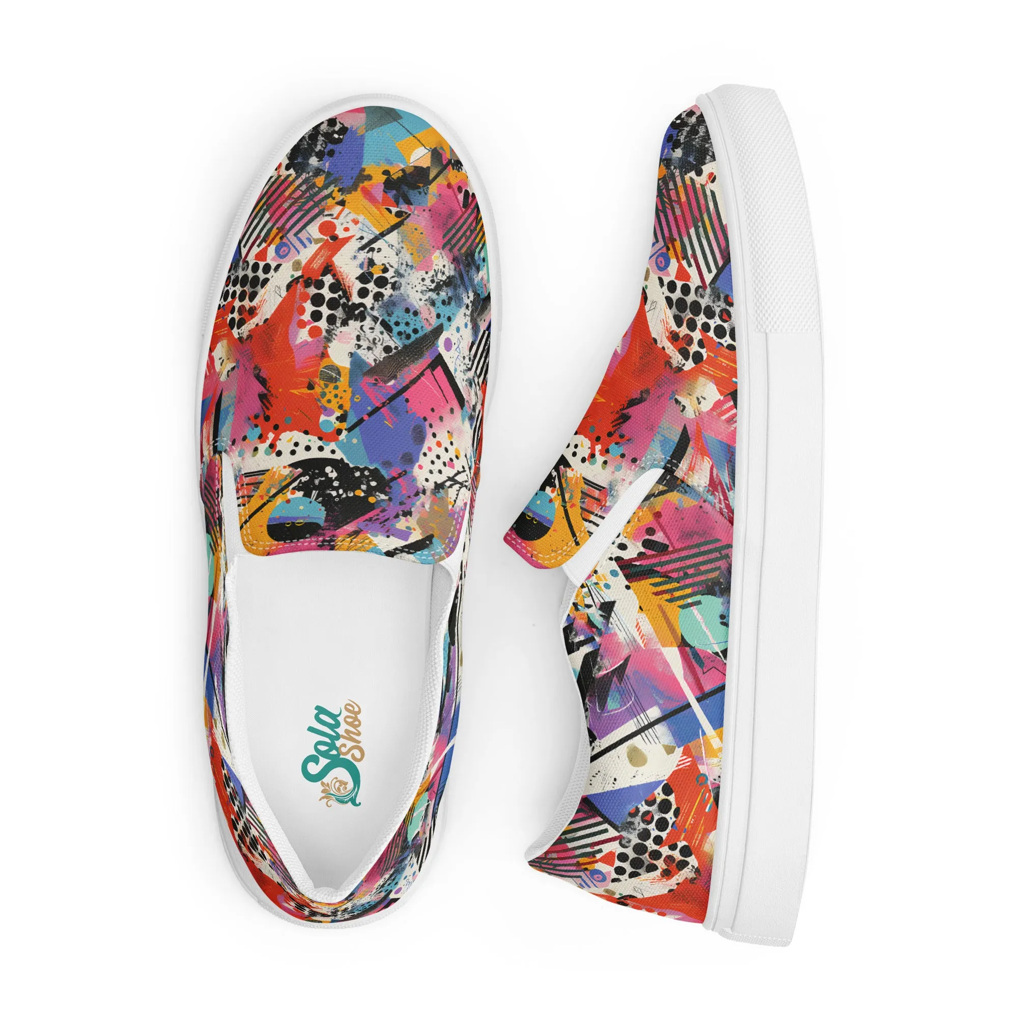 Graffiti Men’s slip-on shoes