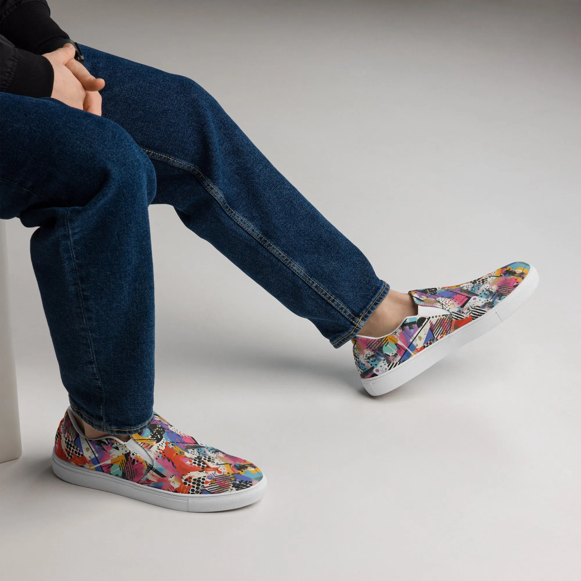 Graffiti Men’s slip-on shoes