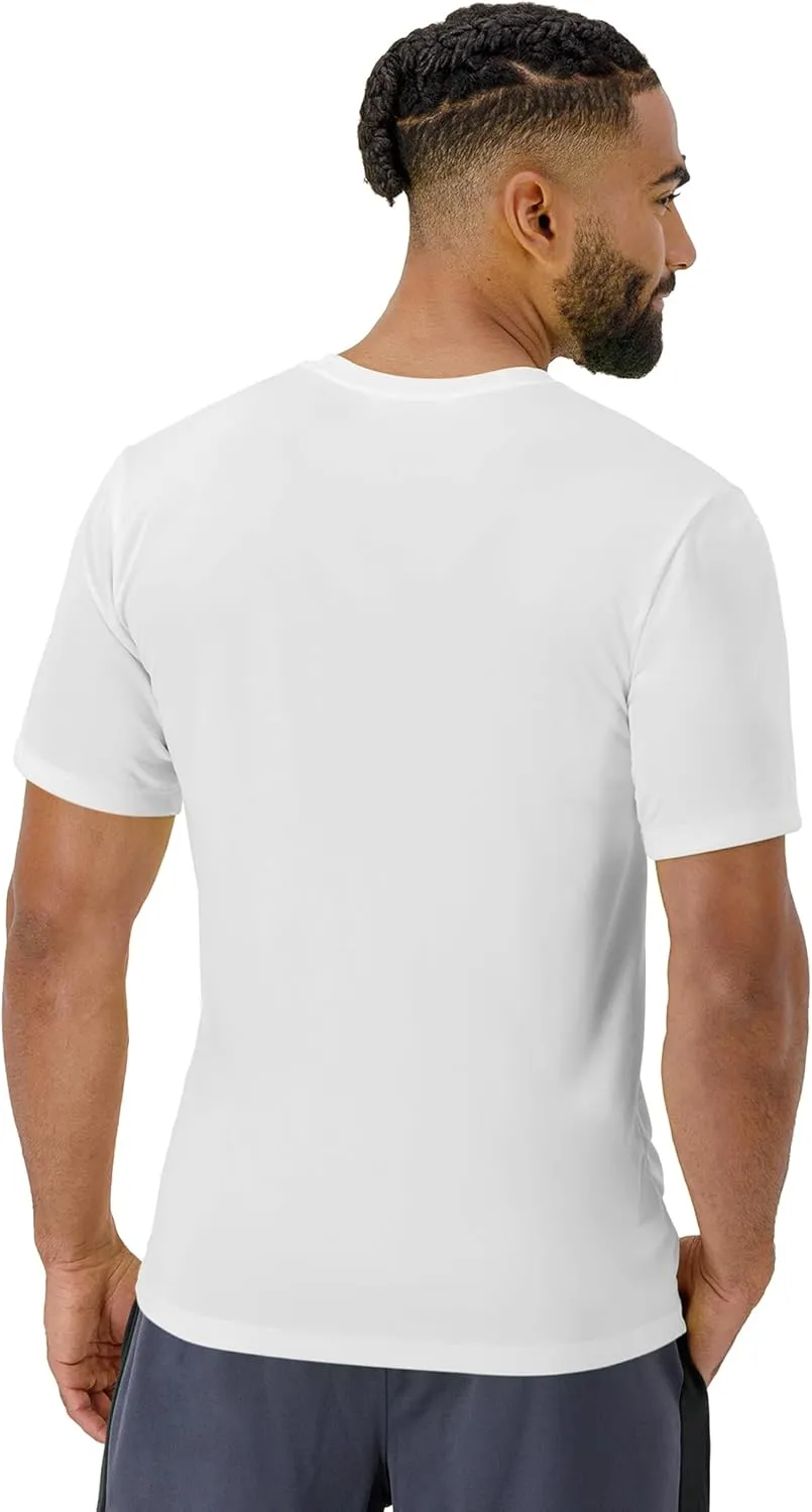 Hanes Men's T-shirt Pack, Cool Dri Moisture-wicking Performance T-shirt, Performance Tee, 40  Upf Protection, 2-pack