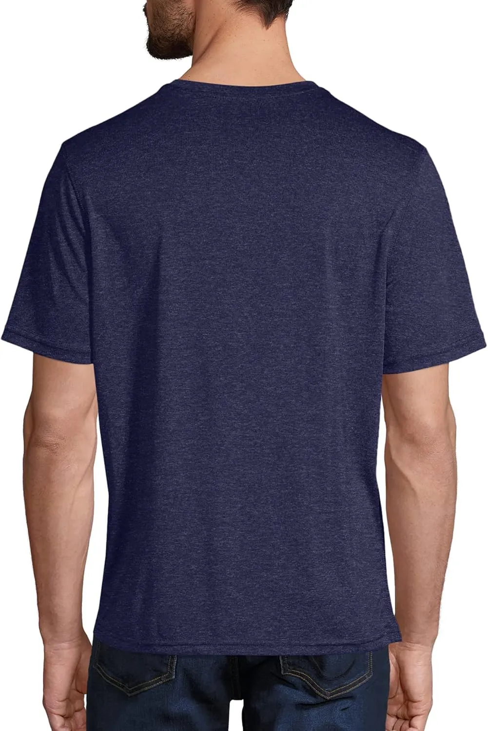 Hanes Sport Men's Heathered Training Tee