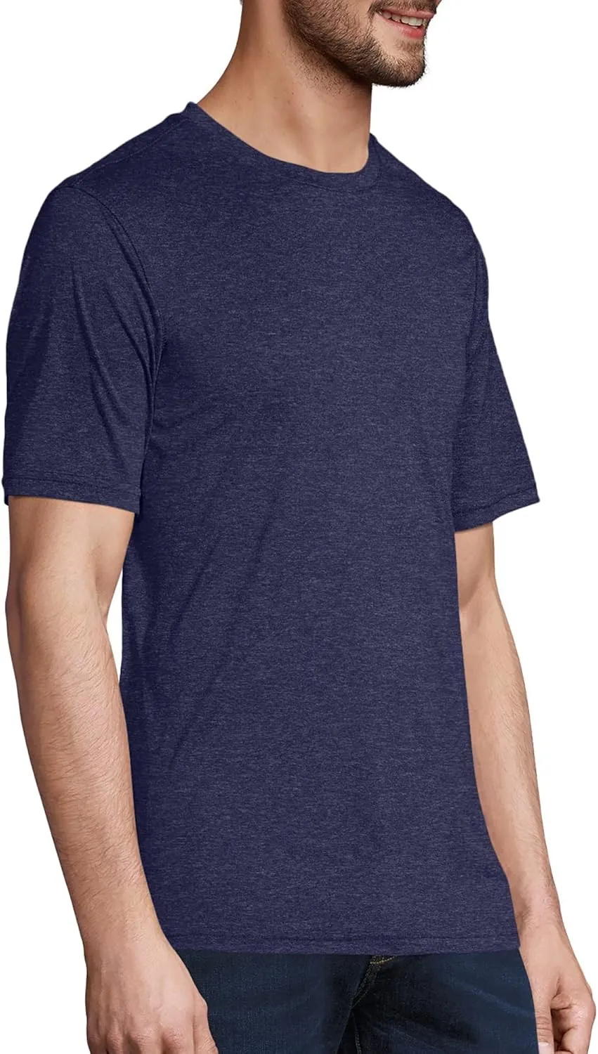Hanes Sport Men's Heathered Training Tee