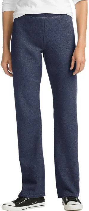 Hanes Women’s Sweatpants, ComfortSoft EcoSmart Open Leg Fleece Sweatpants