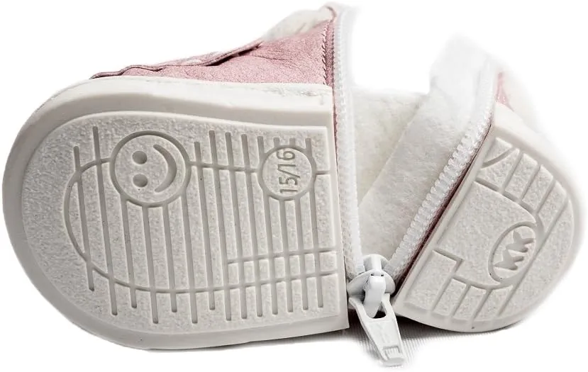Happy Baby Zippy Shoes , Infant / Toddler , Boys Girls , First Walking Shoes , Unique Zipper Design