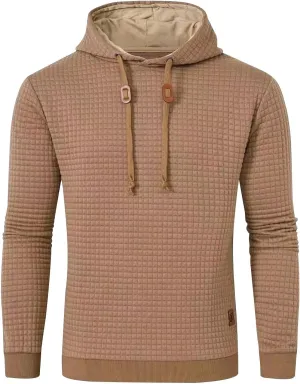 Hoodies for Men Fashion Hooded Sweatshirts Training Long Sleeve Hoodies Solid Color Fall Pullover Winter Shirts