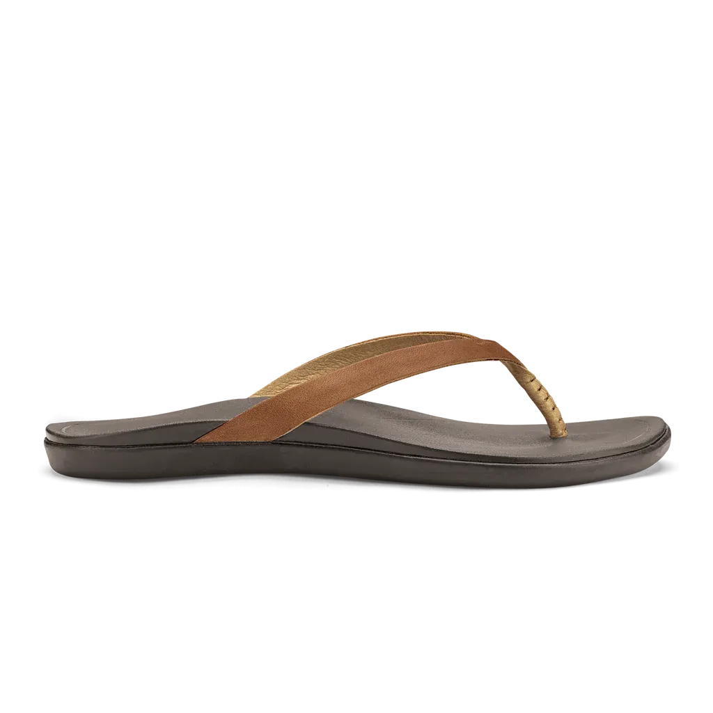 Ho‘ōpio Leather Sahara / Dark Java