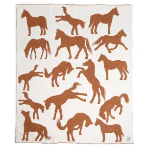 Horse Cozy Soft Throw Blanket