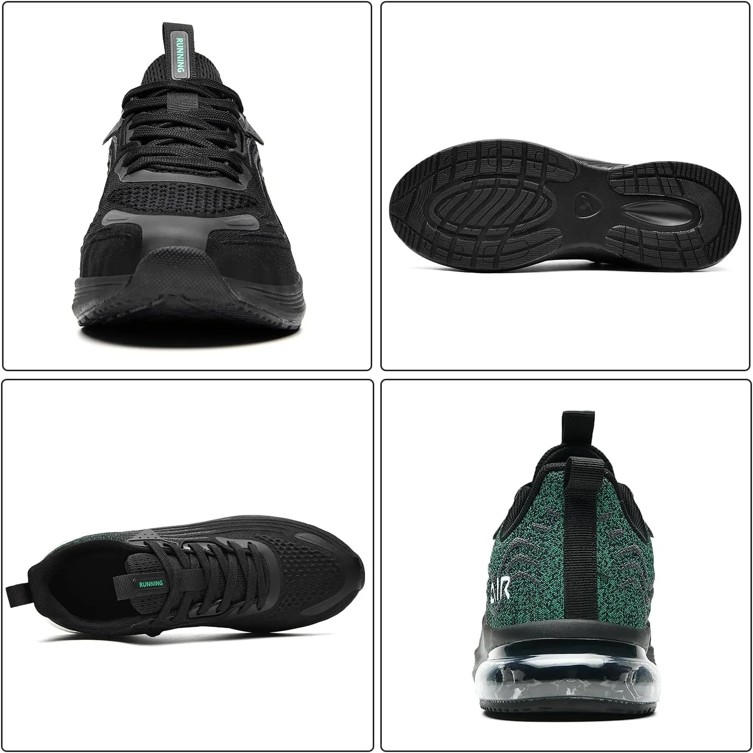 IIV Mens Running Shoes Casual Tennis Walking Athletic Gym Slip On Sneakers