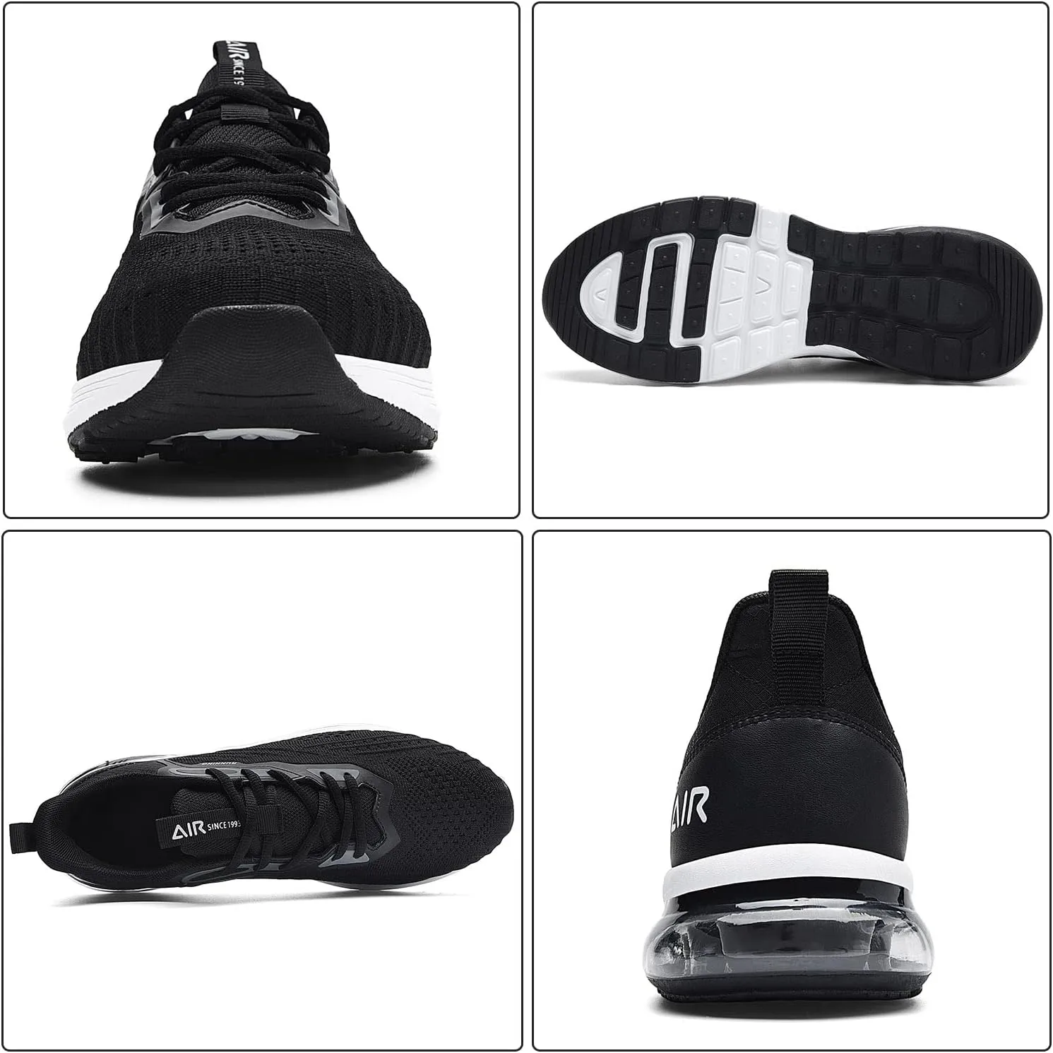 IIV Mens Running Shoes Casual Tennis Walking Athletic Gym Slip On Sneakers