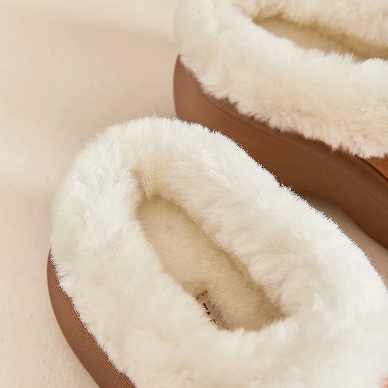 INS-STYLE FURRY LOAFER 5865