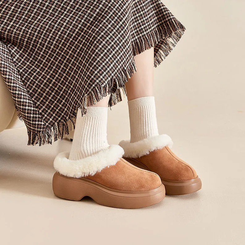 INS-STYLE FURRY LOAFER 5865