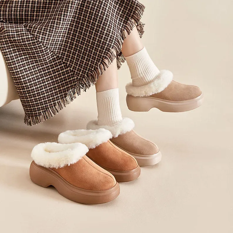 INS-STYLE FURRY LOAFER 5865