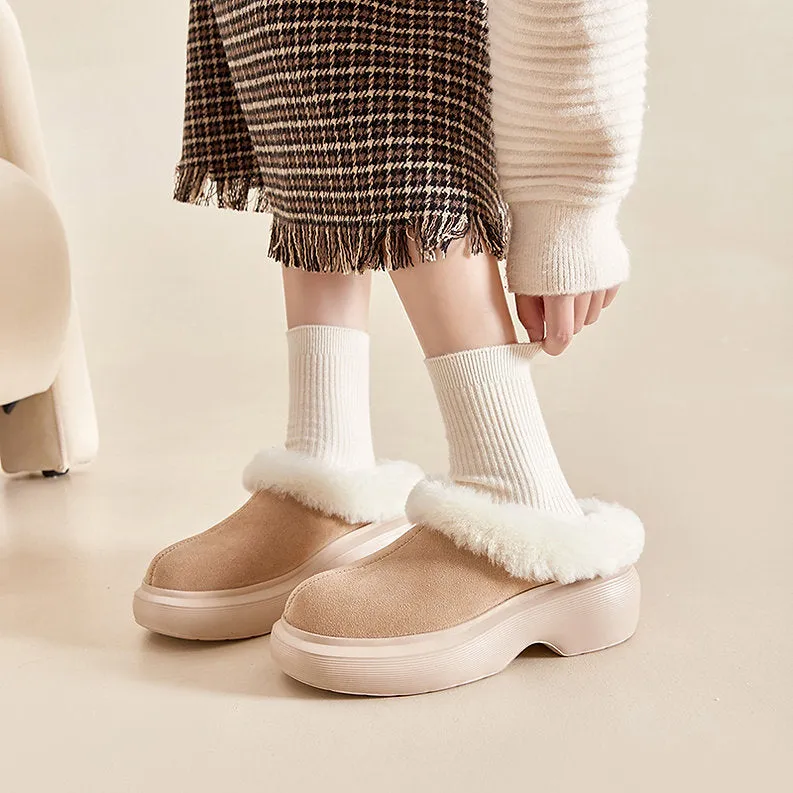 INS-STYLE FURRY LOAFER 5865