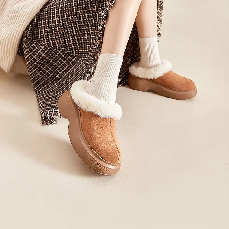 INS-STYLE FURRY LOAFER 5865
