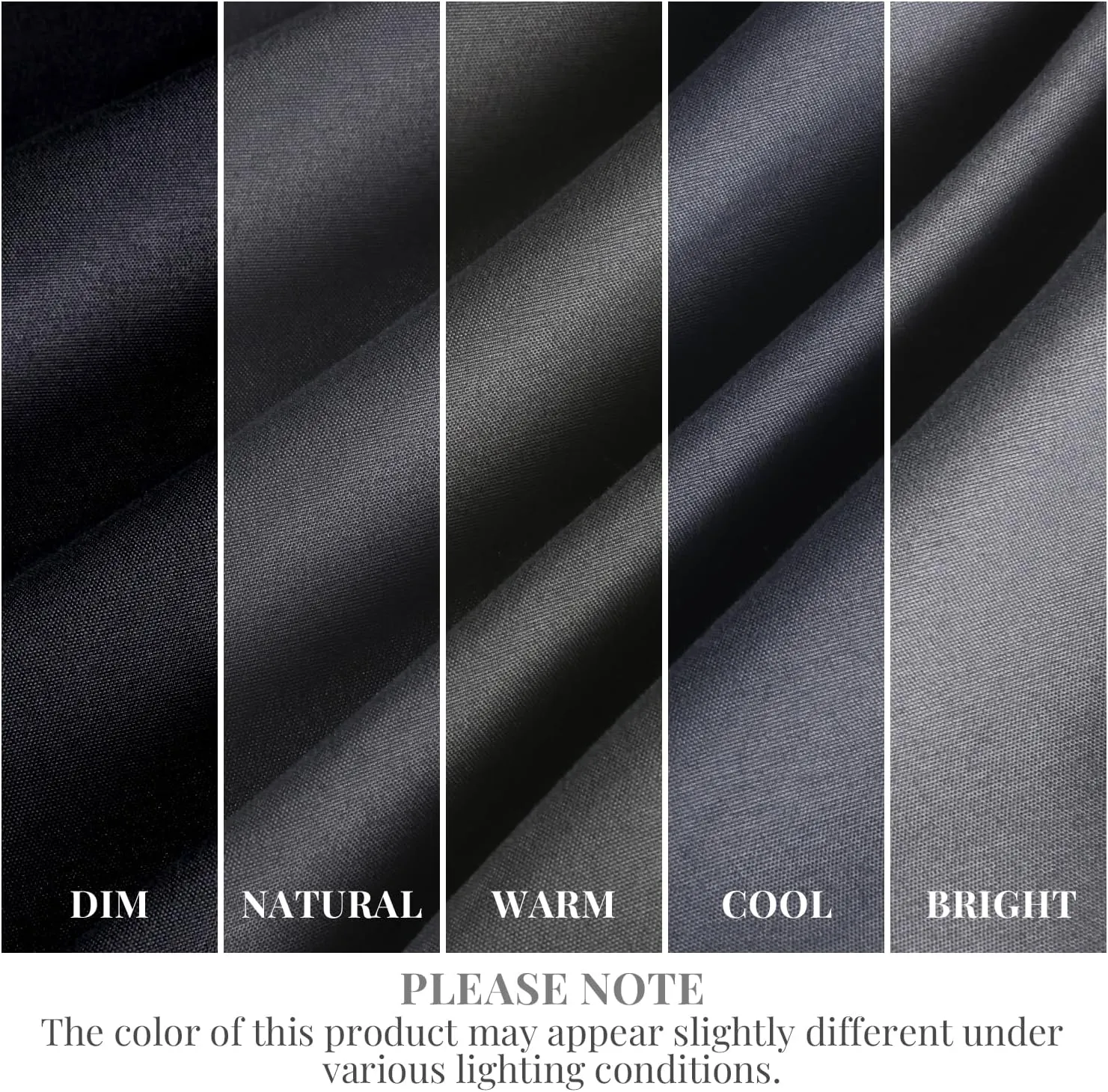 J'Chervianne Embroidery King Comforter Set - 7 Pieces Bed in a Bag Set, All Season Soft Bedding Sets with Comforter, Pillow Shams, Flat Sheet, Fitted Sheet and Pillowcases (Dark Grey, King)