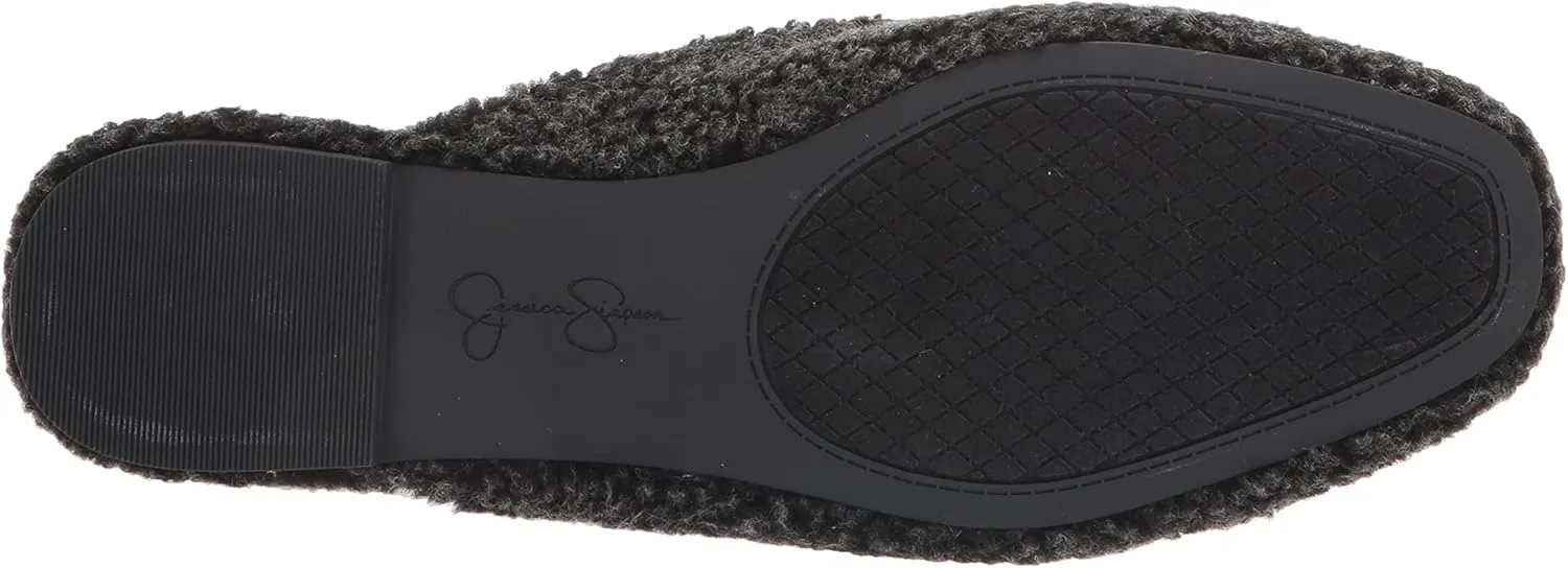 Jessica Simpson Womens Tracee Knit Lined Mules