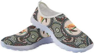 JoyLamoria Casual Sneakers Women Sport Shoes Breathable Lightweight Walking Shoes Footwear Sneaker Sandals Arch Support