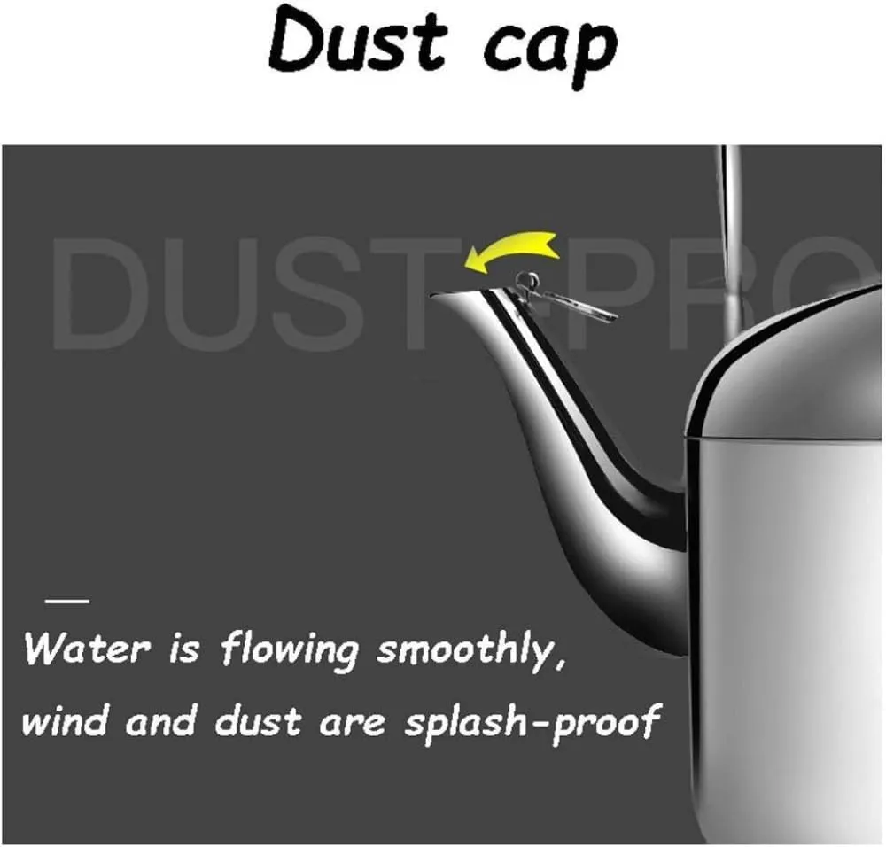 Kettle,Stove Top Camping Kettle Tea Kettle Stainless Steel Teapot Large Capacity Quick Heating Stove-top Tea Coffee Pot With Heat Resistant Ergonomic Handle,Quick Boil Kettle-4L