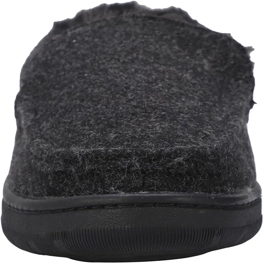 Lamo Mens Harrison Wool Moccasin Casual Slippers Casual - Grey