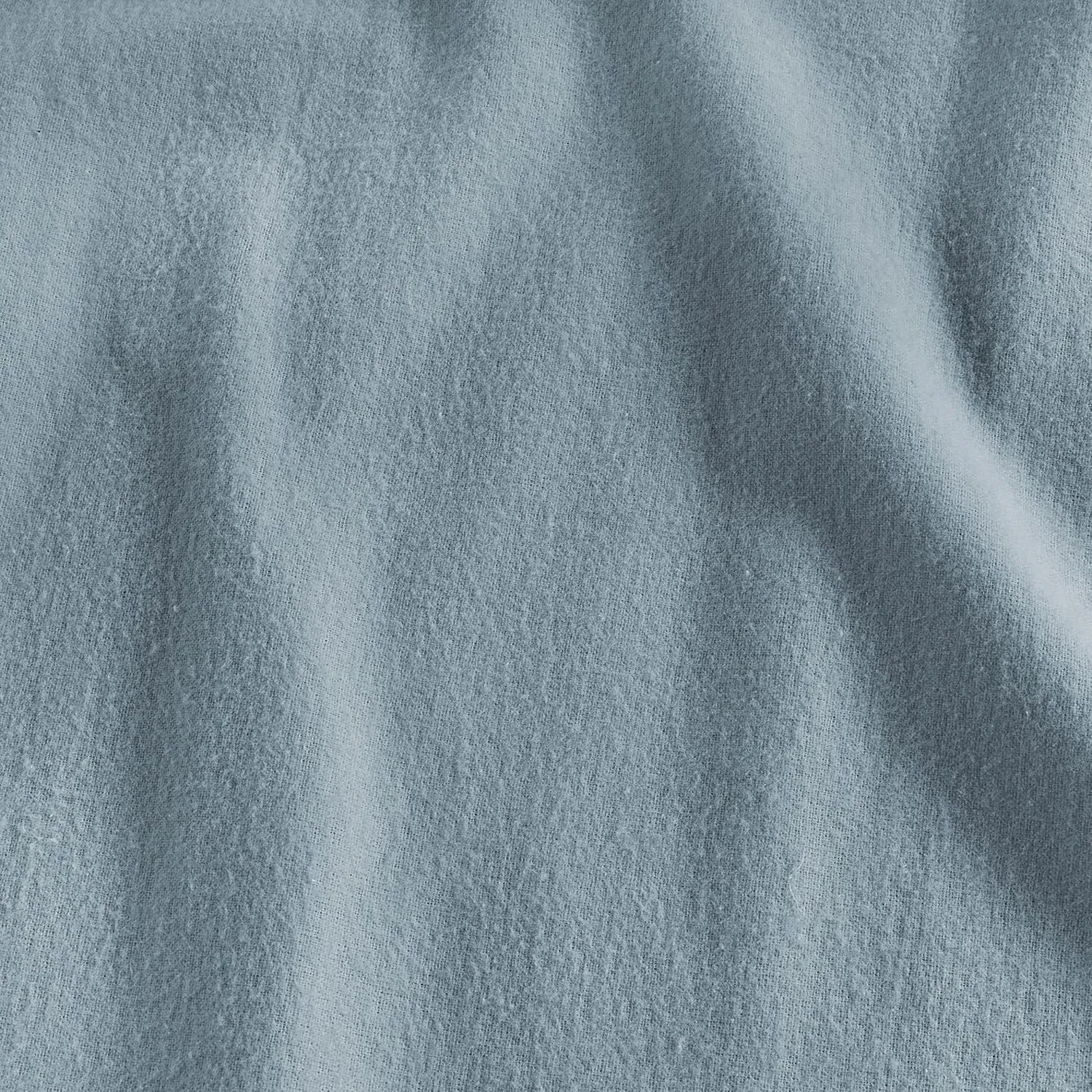 LANE LINEN 100% Cotton Flannel Sheets Twin Size - Brushed for Extra Softness - Lightweight Twin Size Cotton Sheets Set - Warm & Cozy Flannel Bed Sheets, 15" Deep Pocket Twin Sheets - French Blue