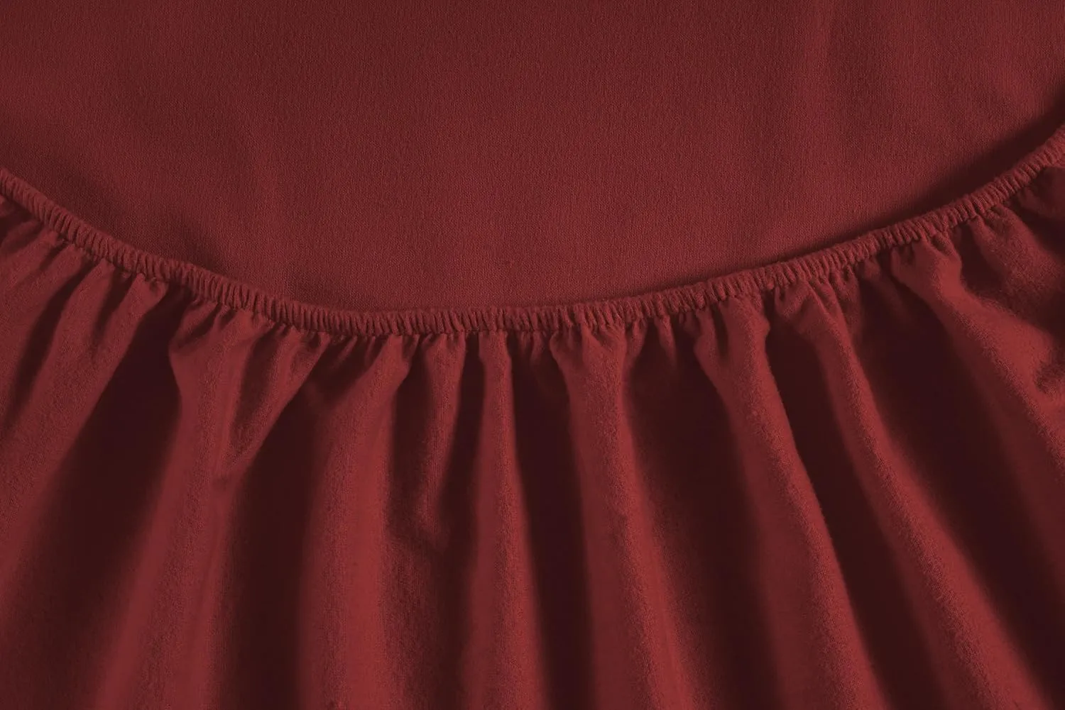 LANE LINEN 100% Cotton Queen Flannel Sheets - Brushed for Extra Softness - Queen Size 100% Cotton Sheets Queen Size Bed Set - Warm & Cozy Flannel Winter Bed Sheets, 15" Deep Pocket - Rust Red