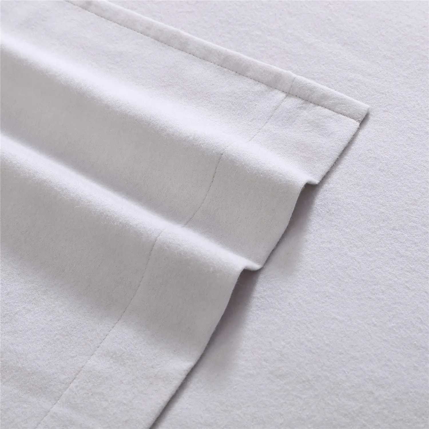 Laura Ashley - Full Sheet Set, Cotton Flannel Bedding, Brushed for Extra Softness & Comfort (Cloud Grey, Full)