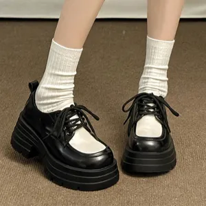 LBSFY  -  Platform Mary Jane Women Loafer Shoes Casual Cozy Mid Heels Walking Sport Shoes 2024 Fashion Dress Spring Zapatos Para Mujeres