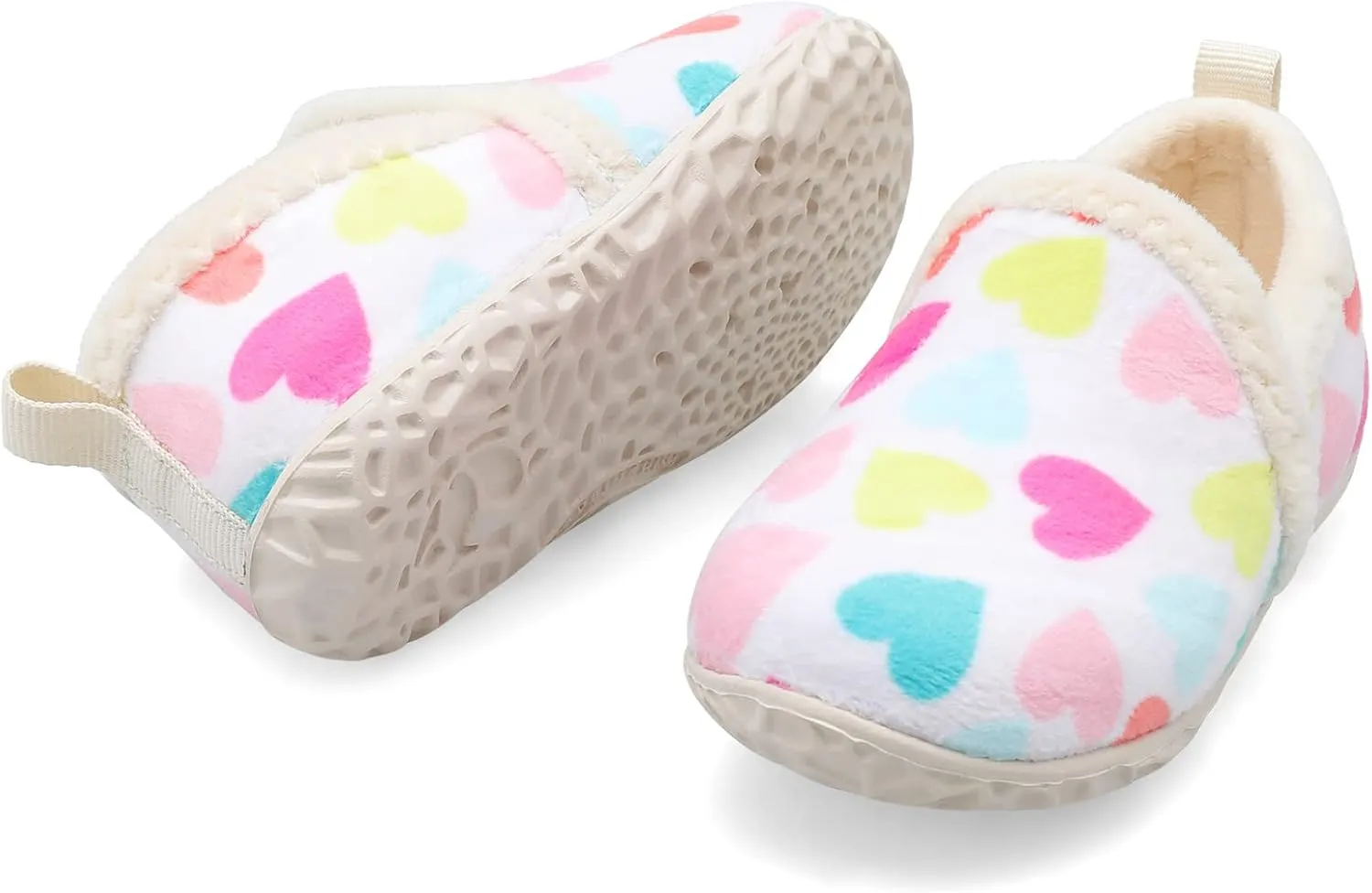 Lefflow Toddler Slippers Boys Girls House Shoes Slip on Baby Sock Shoes Lightweight Outdoor Walking Shoes