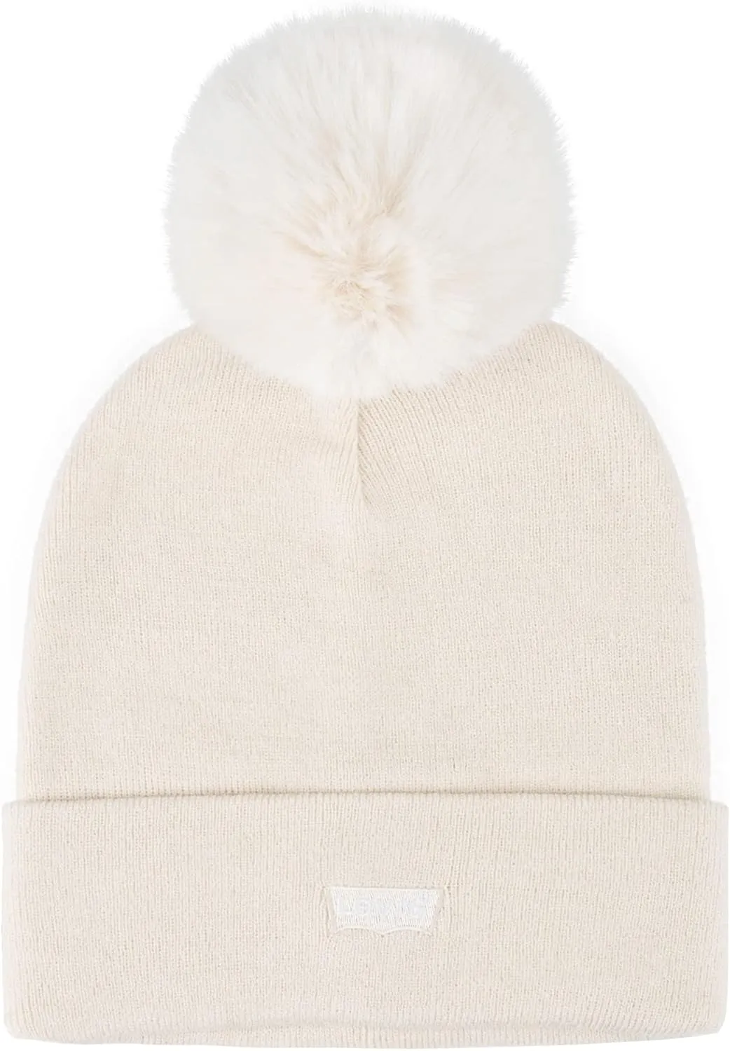 Levi's Women's Cuffed Beanie with Pom