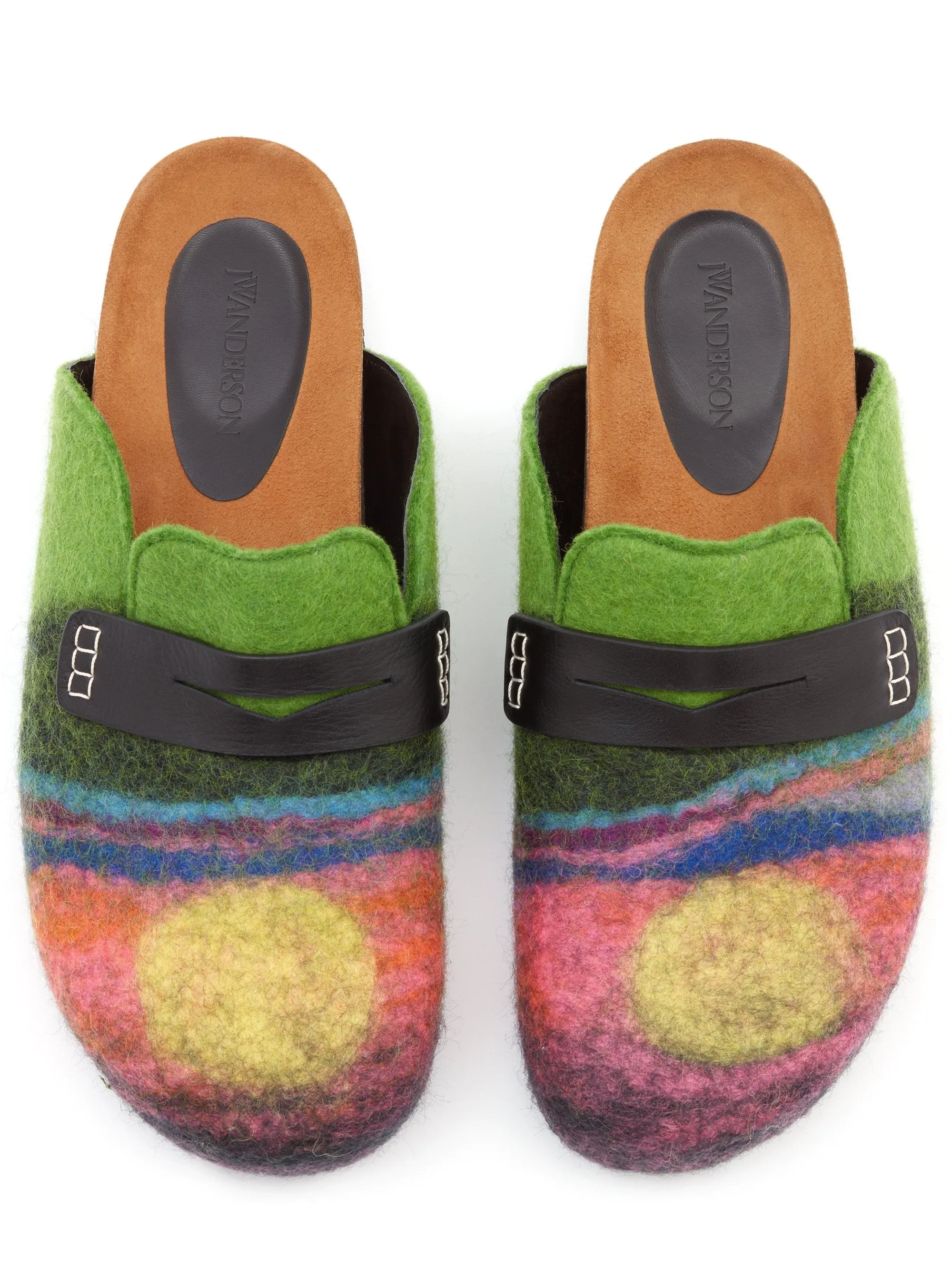 Loafer Trustworthy transactions Felt Mules Multi-functional