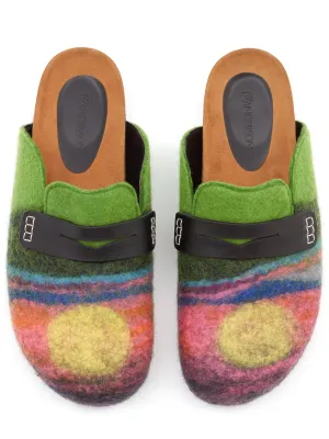 Loafer Trustworthy transactions Felt Mules Multi-functional