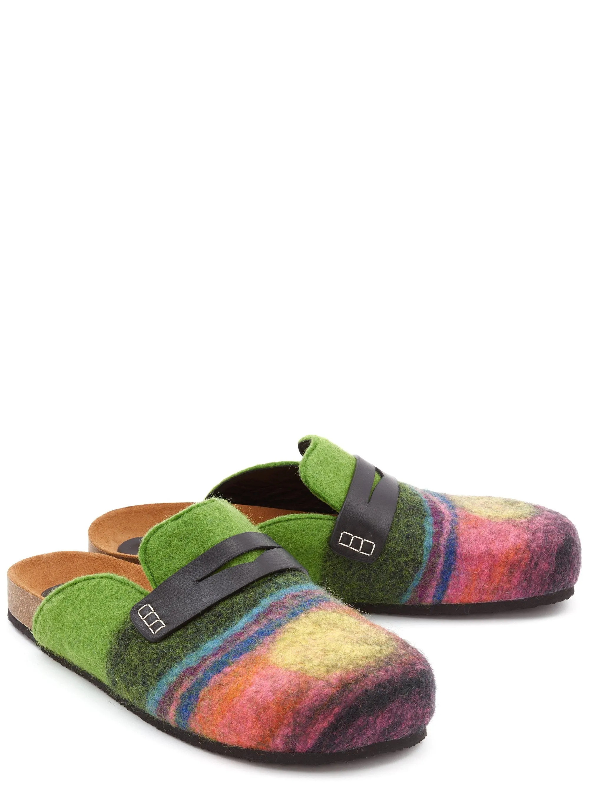 Loafer Trustworthy transactions Felt Mules Multi-functional