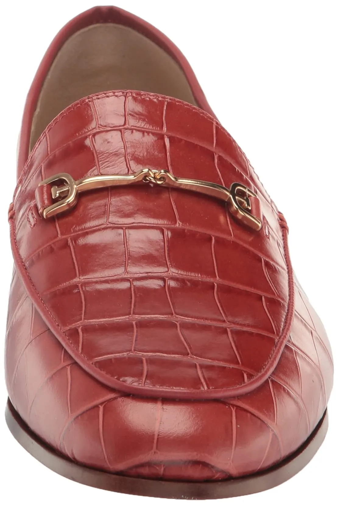 Loraine Stucco Toe Sam Slip Fashion Classy Rounded Wide Loafers On Rose Trendsetting Leather Edelman