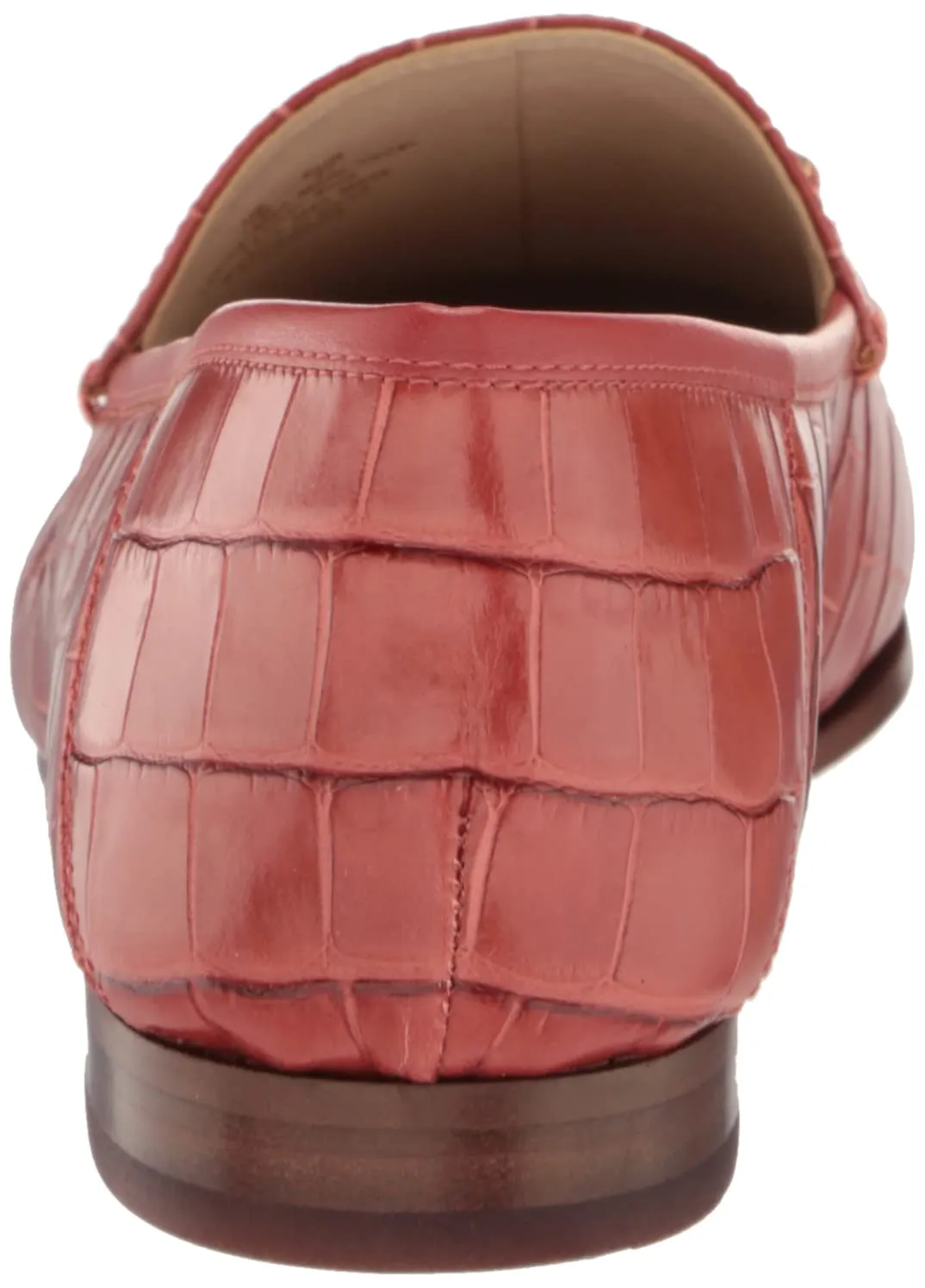 Loraine Stucco Toe Sam Slip Fashion Classy Rounded Wide Loafers On Rose Trendsetting Leather Edelman