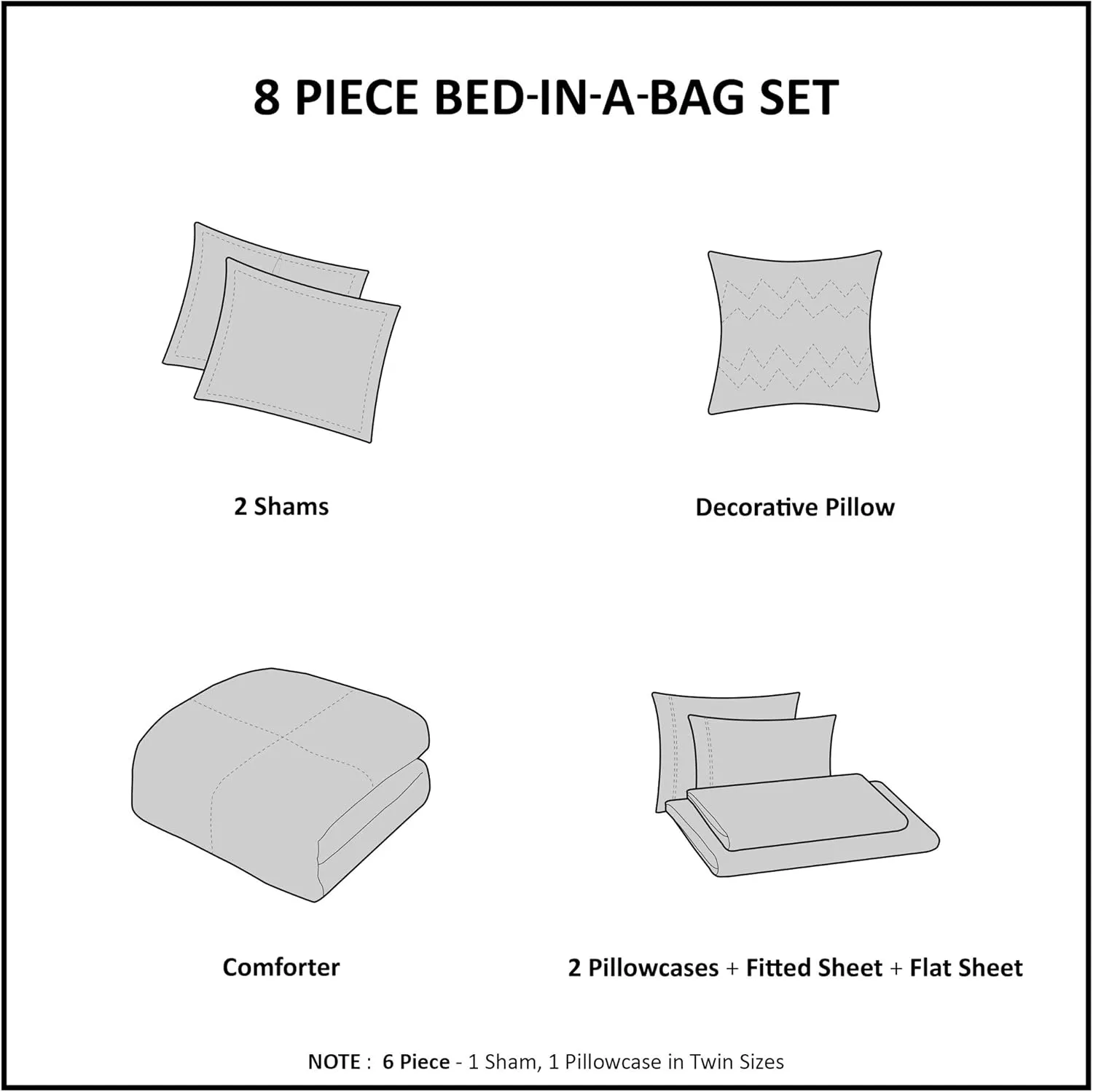Madison Park Essentials Cozy Bed in A Bag - Reversible Comforter with Complete Sheet Set, Casual Plaid Cabin Design, All Season Cover, Decorative Pillow, Everest Plaid Red King(104"x92") 8 Piece