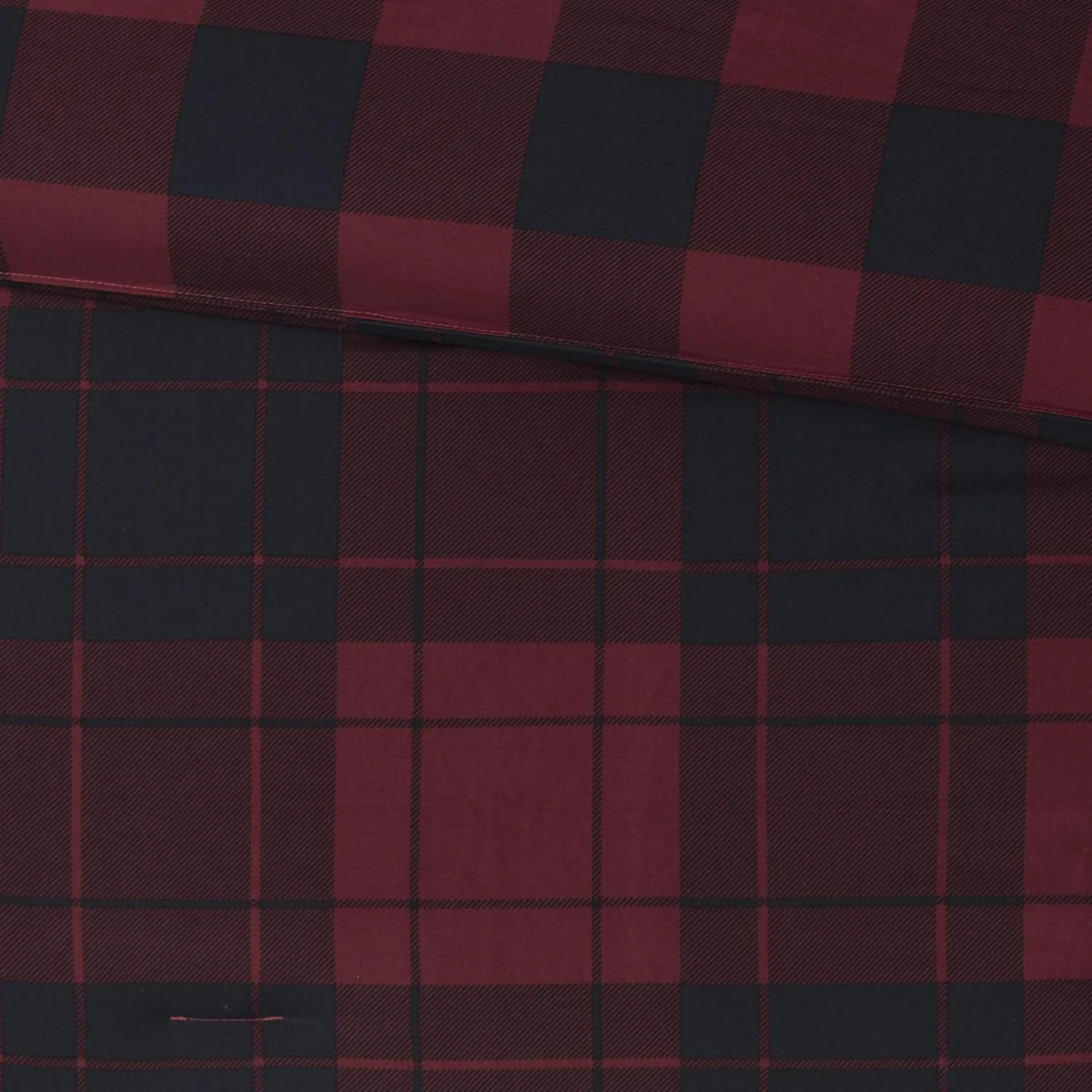 Madison Park Essentials Cozy Bed in A Bag - Reversible Comforter with Complete Sheet Set, Casual Plaid Cabin Design, All Season Cover, Decorative Pillow, Everest Plaid Red King(104"x92") 8 Piece
