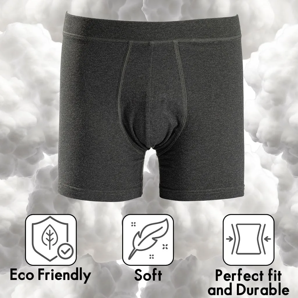 Maggie's Organic Men's Boxers - Premium Comfort with 95% Organic Cotton