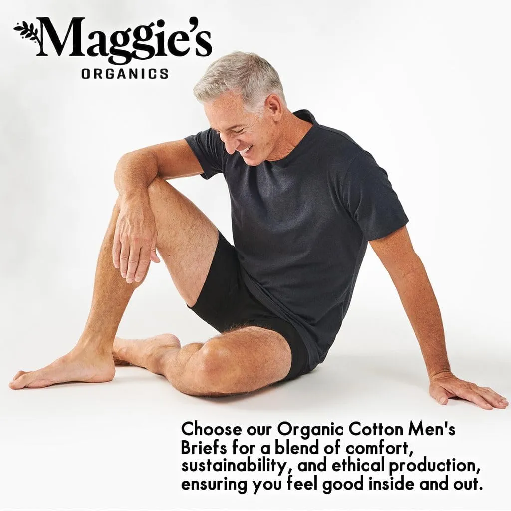 Maggie's Organic Men's Boxers - Premium Comfort with 95% Organic Cotton