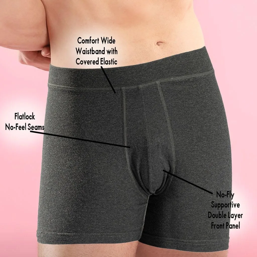Maggie's Organic Men's Boxers - Premium Comfort with 95% Organic Cotton