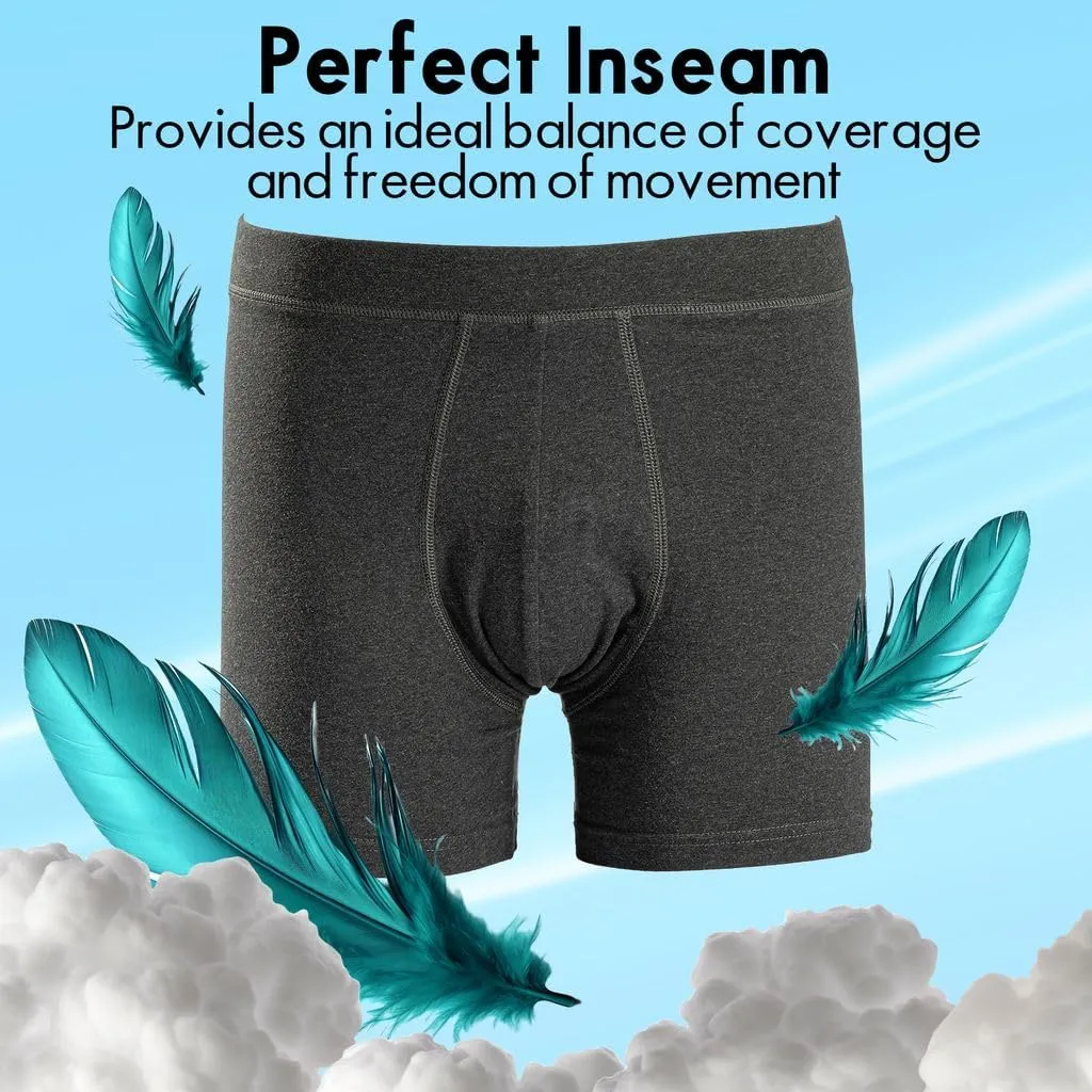 Maggie's Organic Men's Boxers - Premium Comfort with 95% Organic Cotton