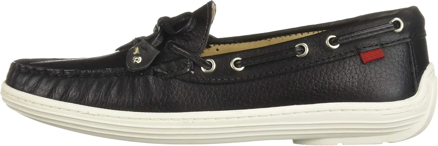 Marc Joseph New York Unisex-Child Casual Comfort Slip on Moccasin Tie-Bow Loafer Driving Style