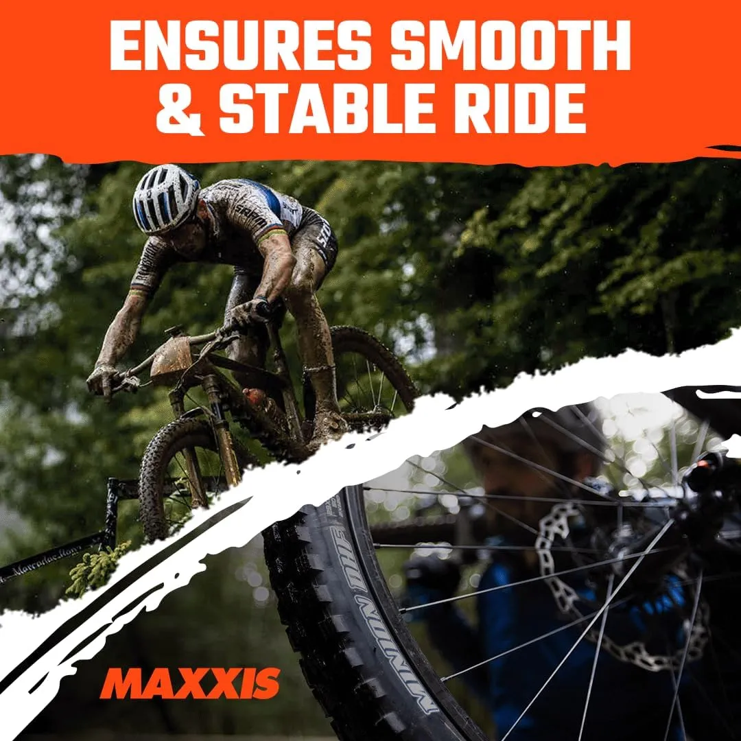 MAXXIS Rekon Race Mountain Bike Tire - 27.5" & 29" - Bundle with Cycle Crew Tire Lever