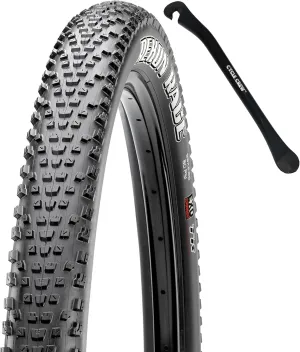MAXXIS Rekon Race Mountain Bike Tire - 27.5" & 29" - Bundle with Cycle Crew Tire Lever