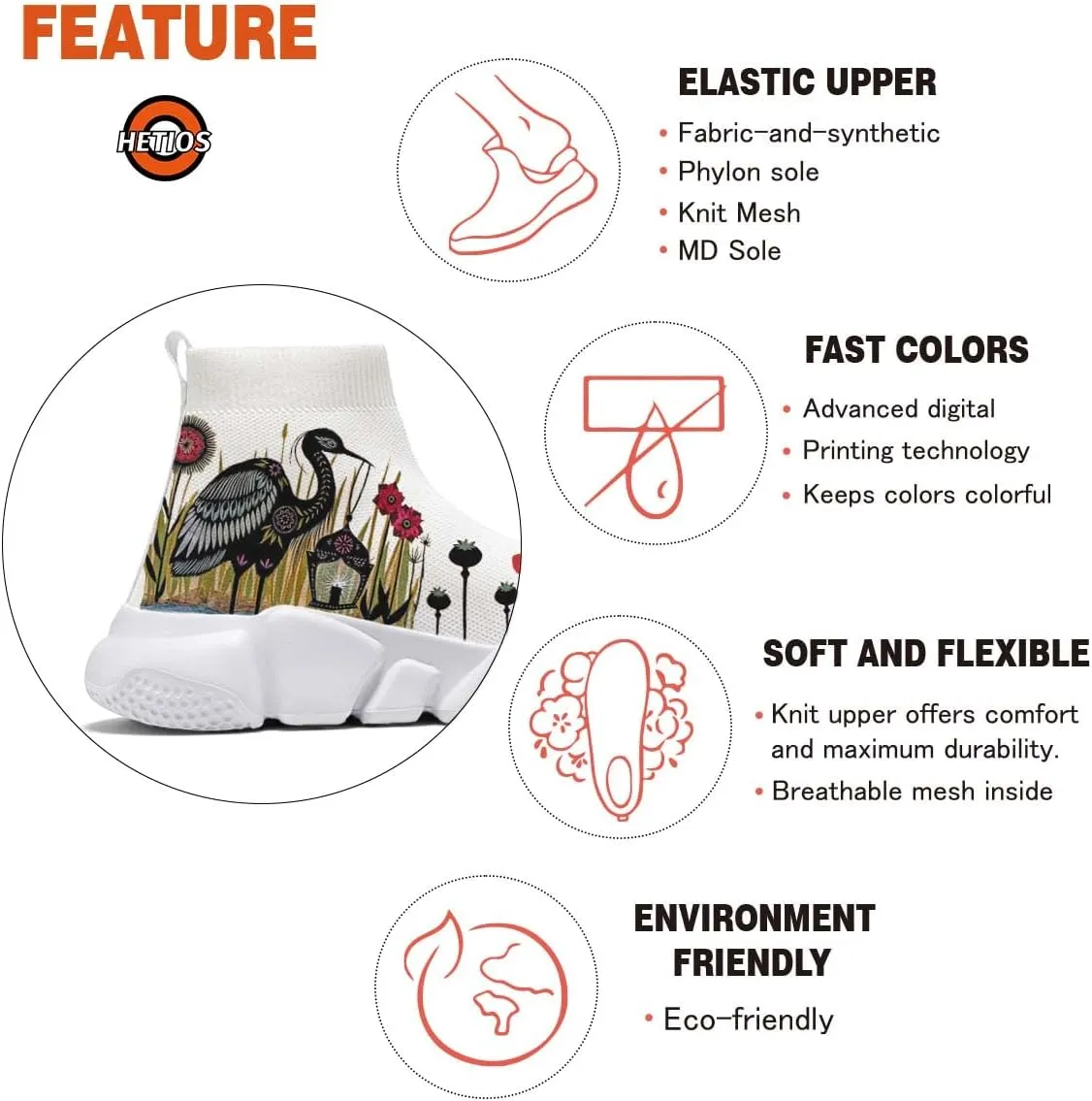 Men Women Slip-on Socks Sneakers Art Graffiti Painted Casual Shoes Tennis Running Shoes Plus Size 5-15