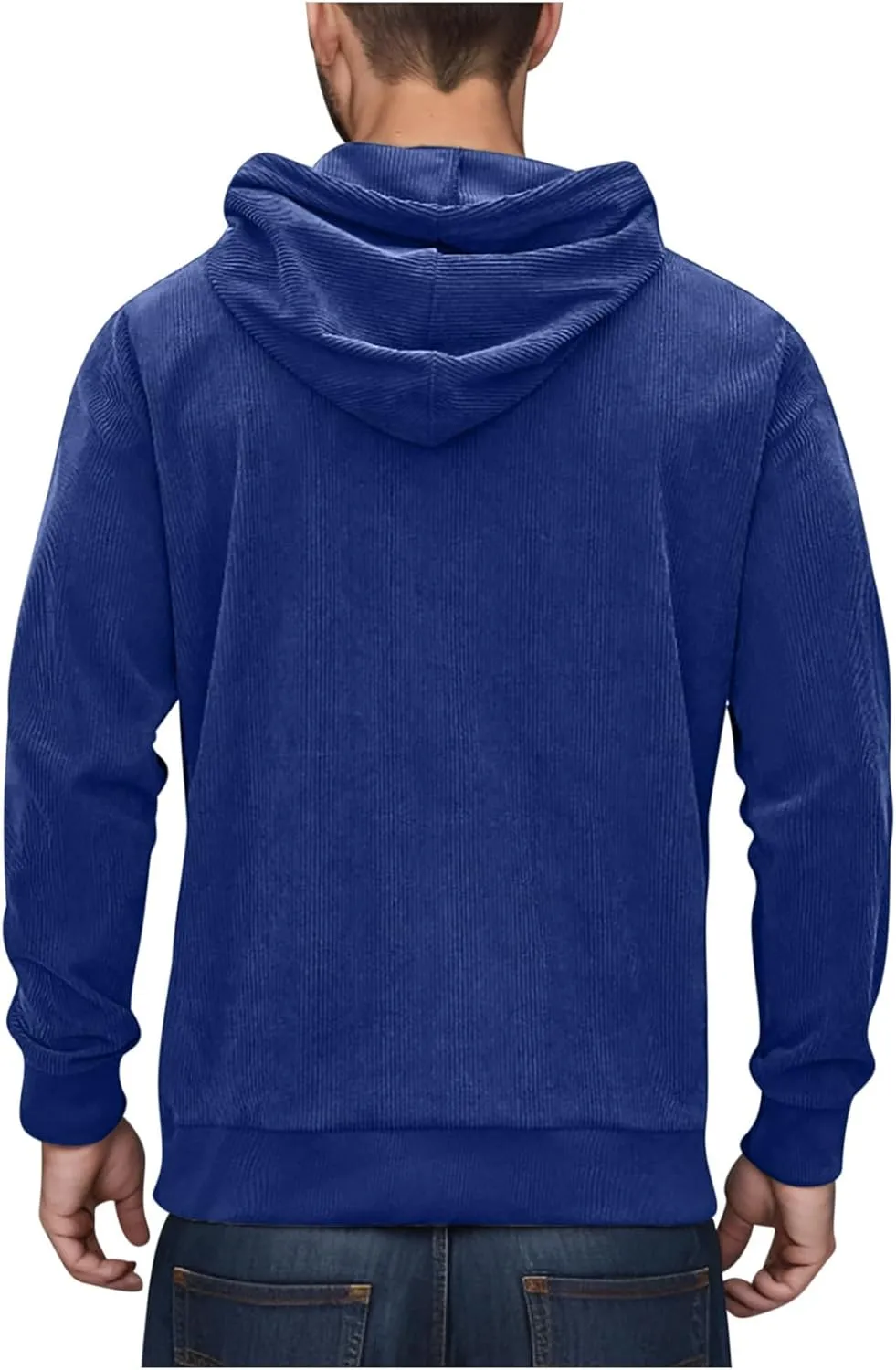 Mens Hoodies Casual Hooded Sweatshirts Training Long Sleeve Hoodie Warm Hoodies Solid Color Fall Pullover