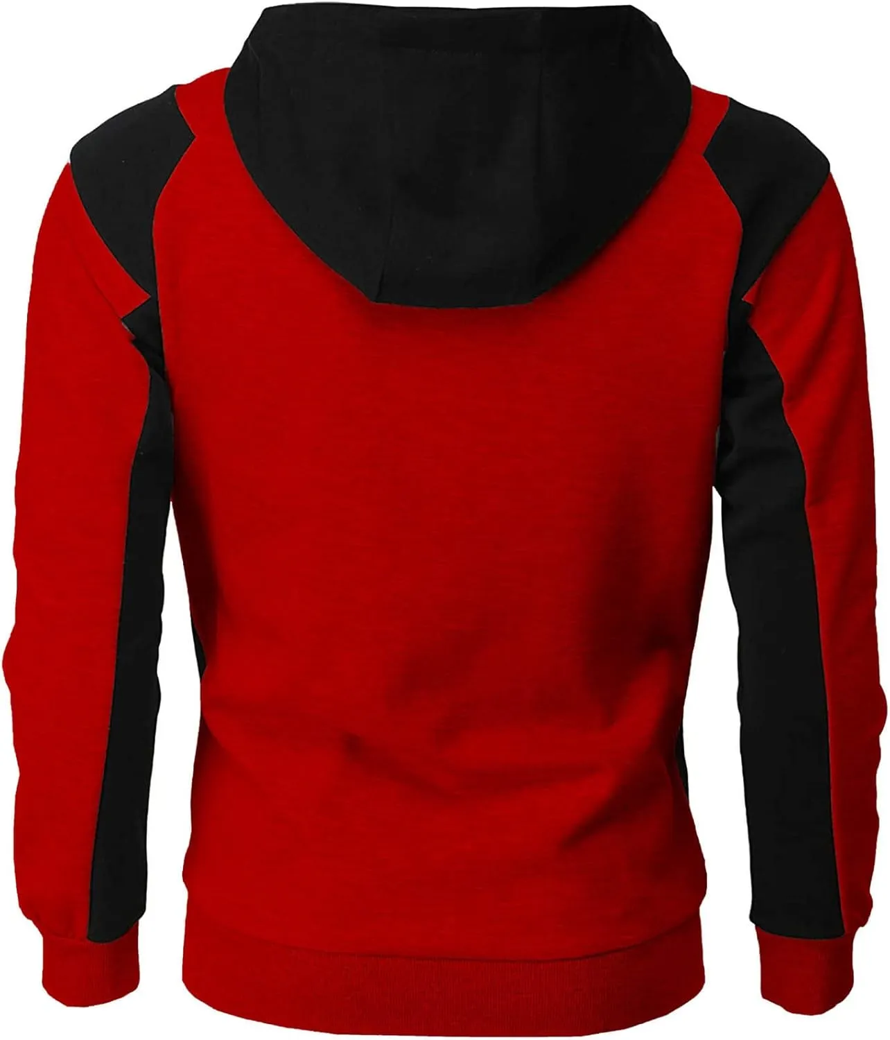 Men's Hoodies Casual Hooded Sweatshirts Training Long Sleeve Hoodies Zip Up Hoodies Solid Color Fall Pullover