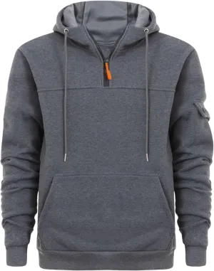 Men's Hoodies Sports Hooded Sweatshirts Training Long Sleeve Hoodie Winter Shirts Solid Color Fall Pullover