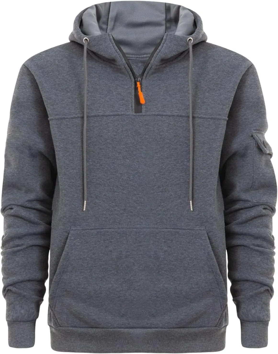 Men's Hoodies Sports Hooded Sweatshirts Training Long Sleeve Hoodie Winter Shirts Solid Color Fall Pullover